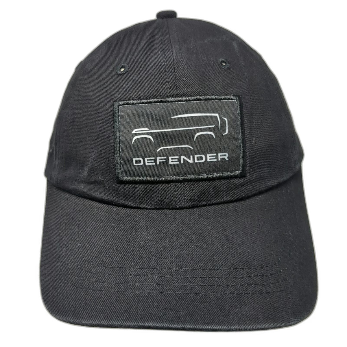 Land Rover Defender Baseball Cap Black One Size SUV Silhouette Patch Cotton Hat