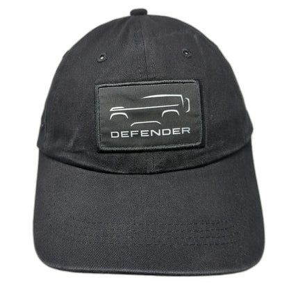 Land Rover Defender Baseball Cap Black One Size SUV Silhouette Patch Cotton Hat
