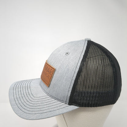 Baymar Mechanical Heating & Cooling Snapback Trucker Hat Gray OS Mesh Richardson