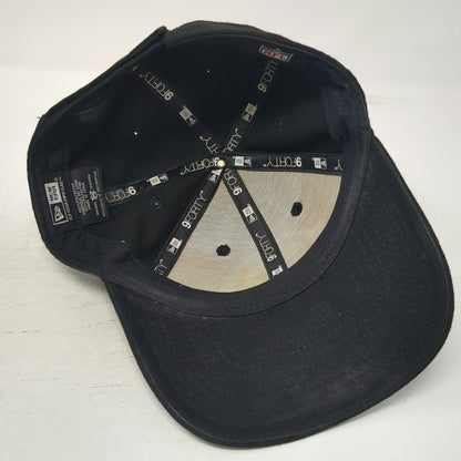 New Era Pittsburgh Steelers NFL Black Cap One Size OS Adjustable Curved Brim Hat