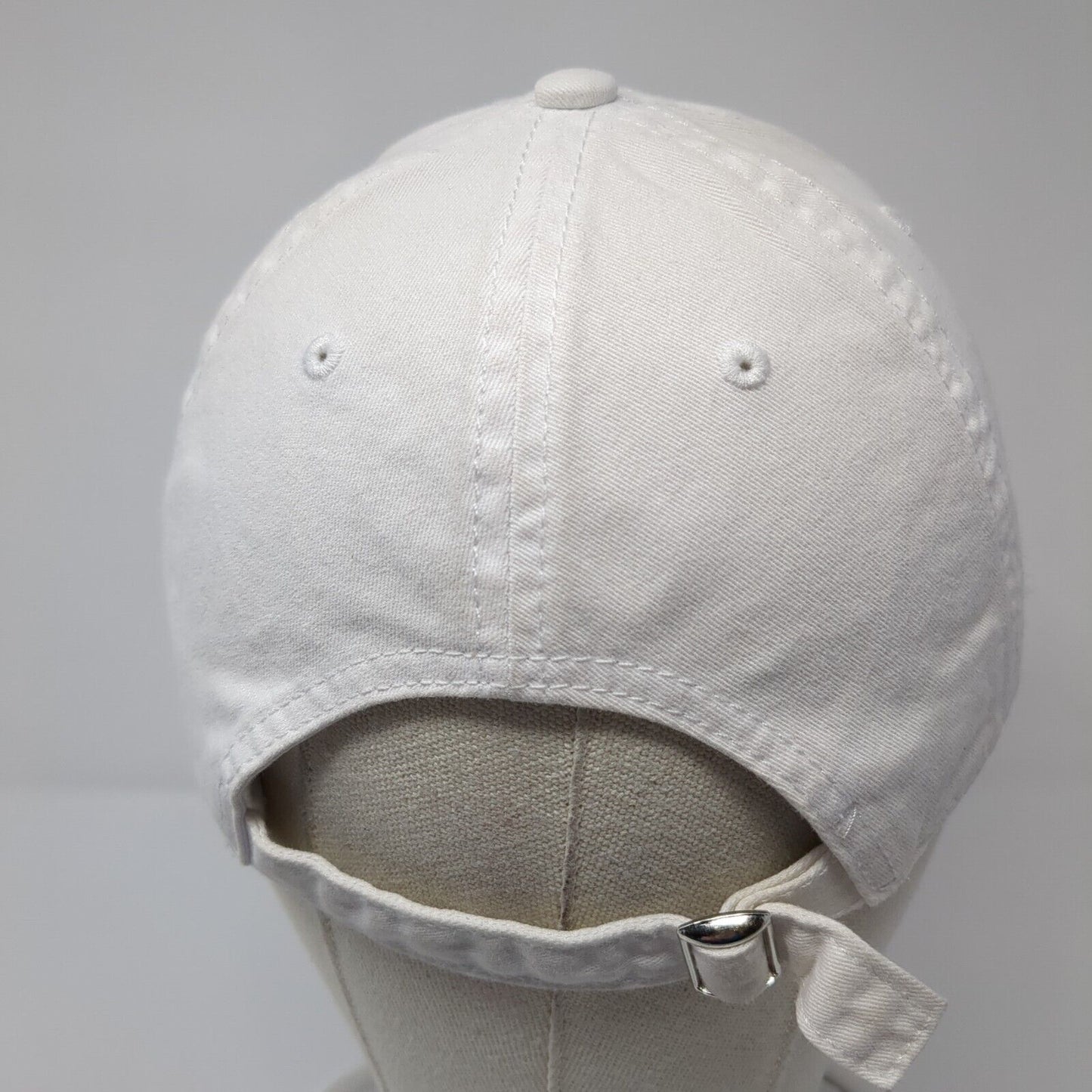 Weekend Ready Slideback Hat White One Size Adjustable Mighty Fine