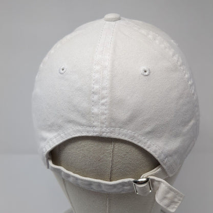 Weekend Ready Slideback Hat White One Size Adjustable Mighty Fine