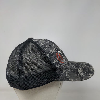 Custom Truck One Source Refuse Snapback Trucker Hat Gray Camo One Size