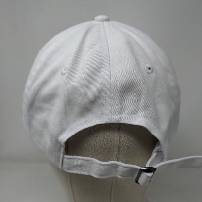 Coaqua Slideback Hat White One Size Adjustable Embroidered Fersten Worldwide