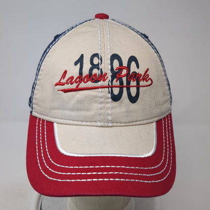 Lagoon Park 1886 Strapback Trucker Cap Multicolor One Size Adjustable Mesh Back