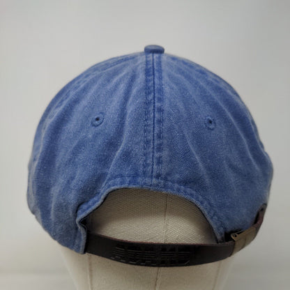 ADPi Slideback Hat Blue One Size Embroidered Lined Adjustable