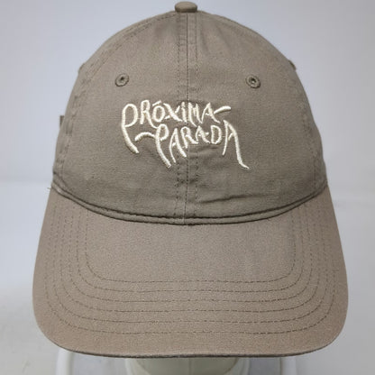 Port Authority Proxima Parada Signed Band Hat Brown Baseball Cap One Size Music