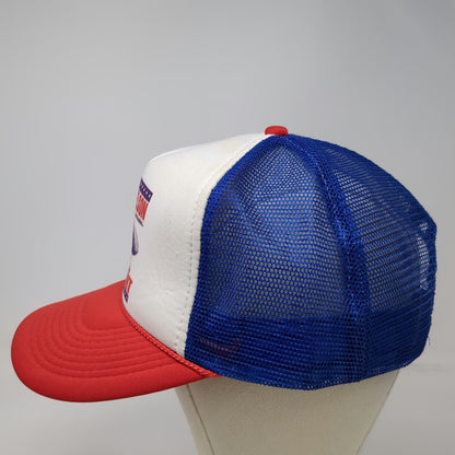 Willie Nelson For President Trucker Hat Red White Blue One Size Mesh Snapback