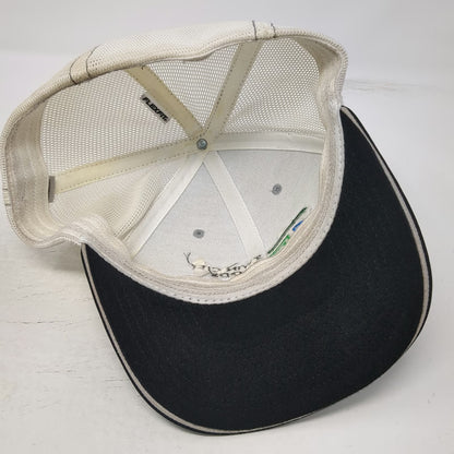 Richardson Baseball Cap Gray Black M Mesh Fitted Twin City Foods Stretch Hat