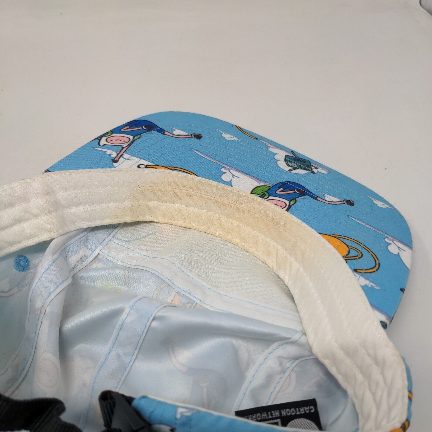 Adventure Time Slideback 5 Panel Hat Multicolor OSFM Cartoon Network