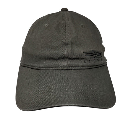 Sitka Slideback Hat Brown OSFA Low Profile Fit Adjustable Embroidered 6 Panel