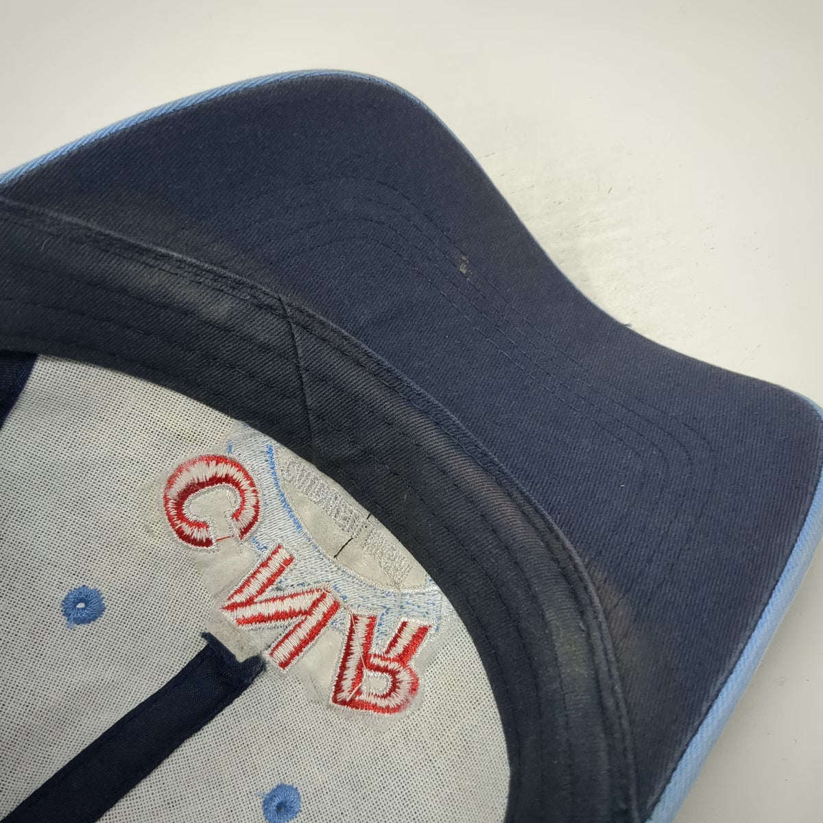 Bucks Bags Caldwell Night Rodeo Blue Baseball Cap One Size Strapback Horse Hat