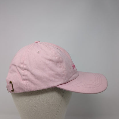 Sun Valley Slideback Hat Pink One Size Adjustable Embroidered Gear For Sports