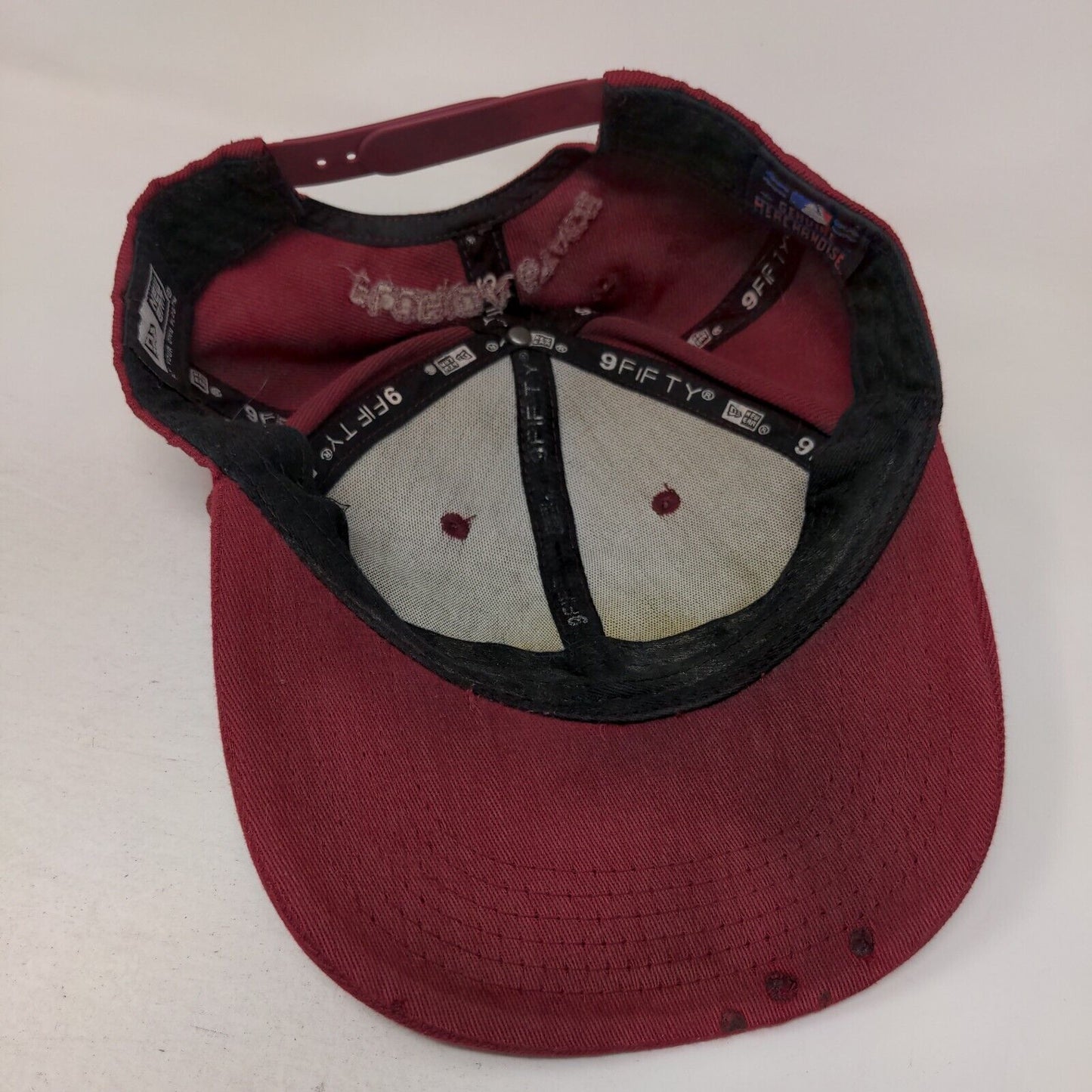 Florida State Seminoles Snapback Hat Red Embroidered Logo New Era 9Fifty NCAA