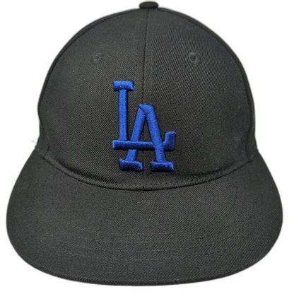 Black Snapback One Size Hat LA Logo Law Enforcement Appreciation Night Blue Brim