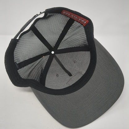 Disaster Response Snapback Trucker Hat Gray OS Adjustable Mesh Back 6 Panel