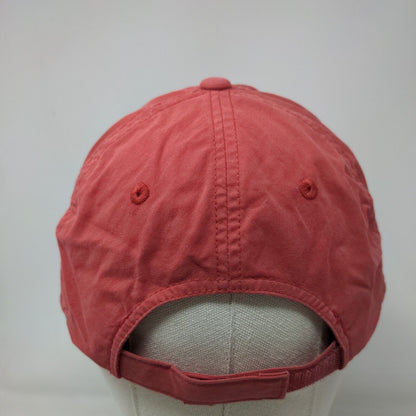 Port Authority Signature Strapback Hat Red One Size Blank 6 Panel