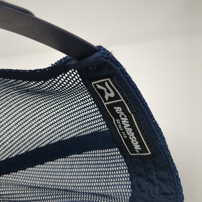 KUNA FFA Est. 1949 Snapback Trucker Hat Blue OS Adjustable Mesh Back Richardson