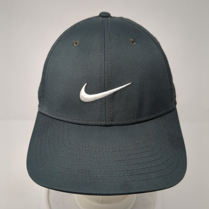 Nike Swoosh Slideback Golf Hat Gray One Size Embroidered Legacy91