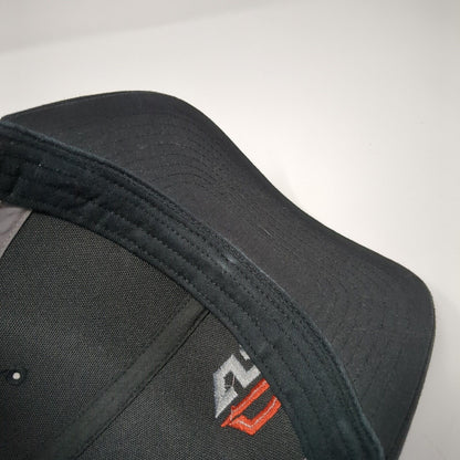 Salute Apparel Snapback Trucker Hat Black One Size Embroidered Logo