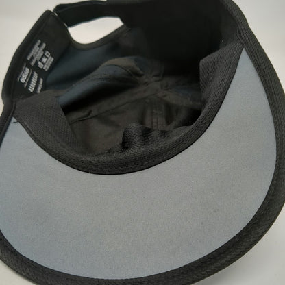 Adidas Baseball Cap Gray One Size Aeroready Perforated Strapback Hat Running
