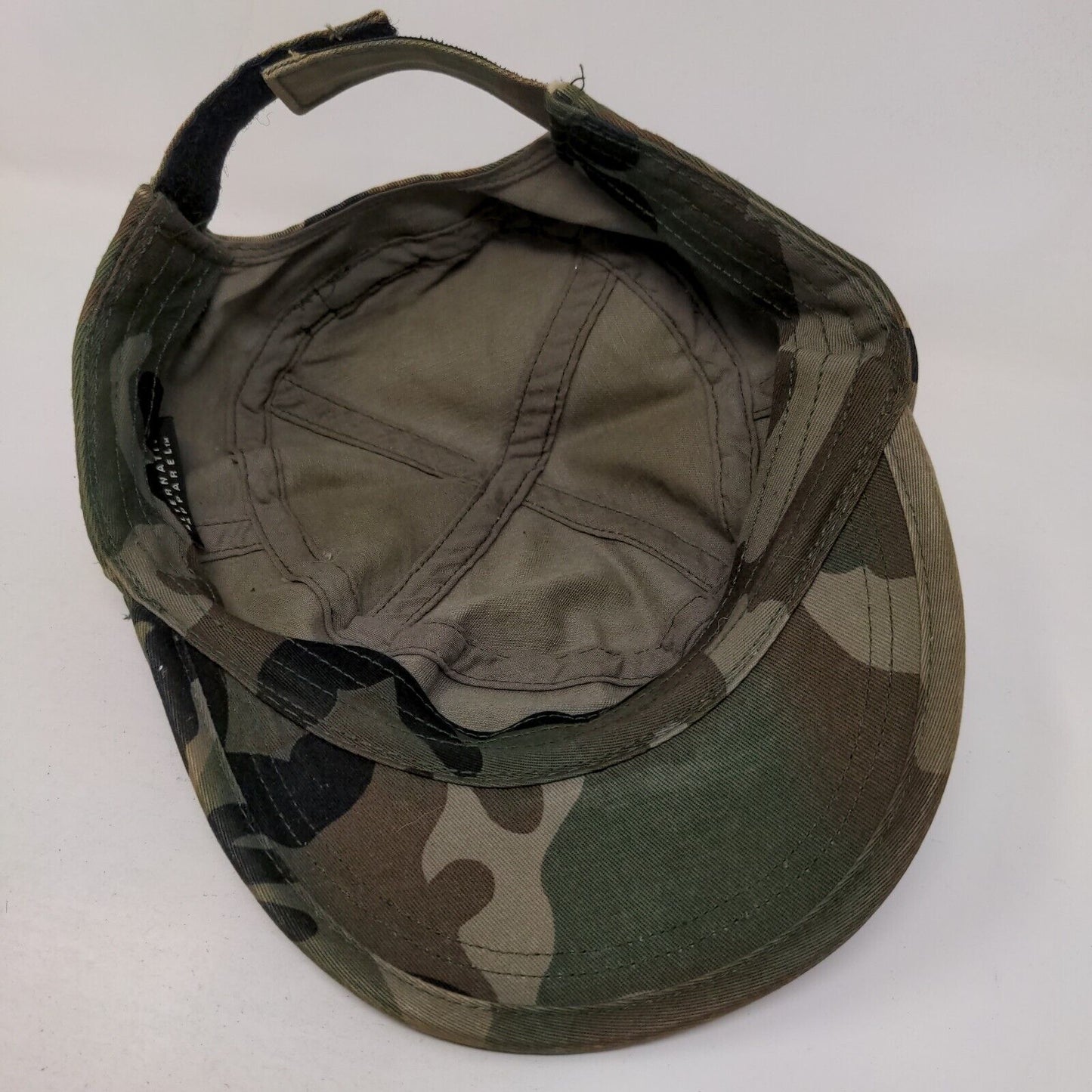 Alternative Apparel Army Cap Camouflage One Size Adjustable Lightweight Blank