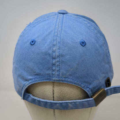 Port Authority Blue Baseball Cap OSFM Wine Shop Grapes Slideback Hat Adjustable