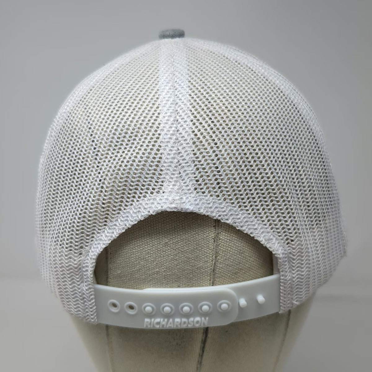 Richardson Trucker Hat Gray White One Size Mesh Snapback MercyMe Band Music 112