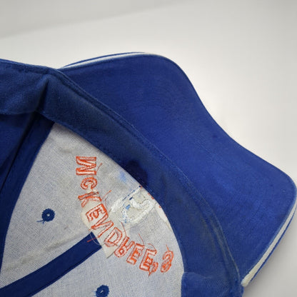 McKendree's Plumbing & Heating Inc. Strapback Baseball Cap Blue OS Adjustable
