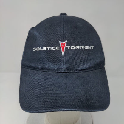 Pontiac Solstice Torrent Strapback Hat Blue OSFA Adjustable Embroidered 6 Panel