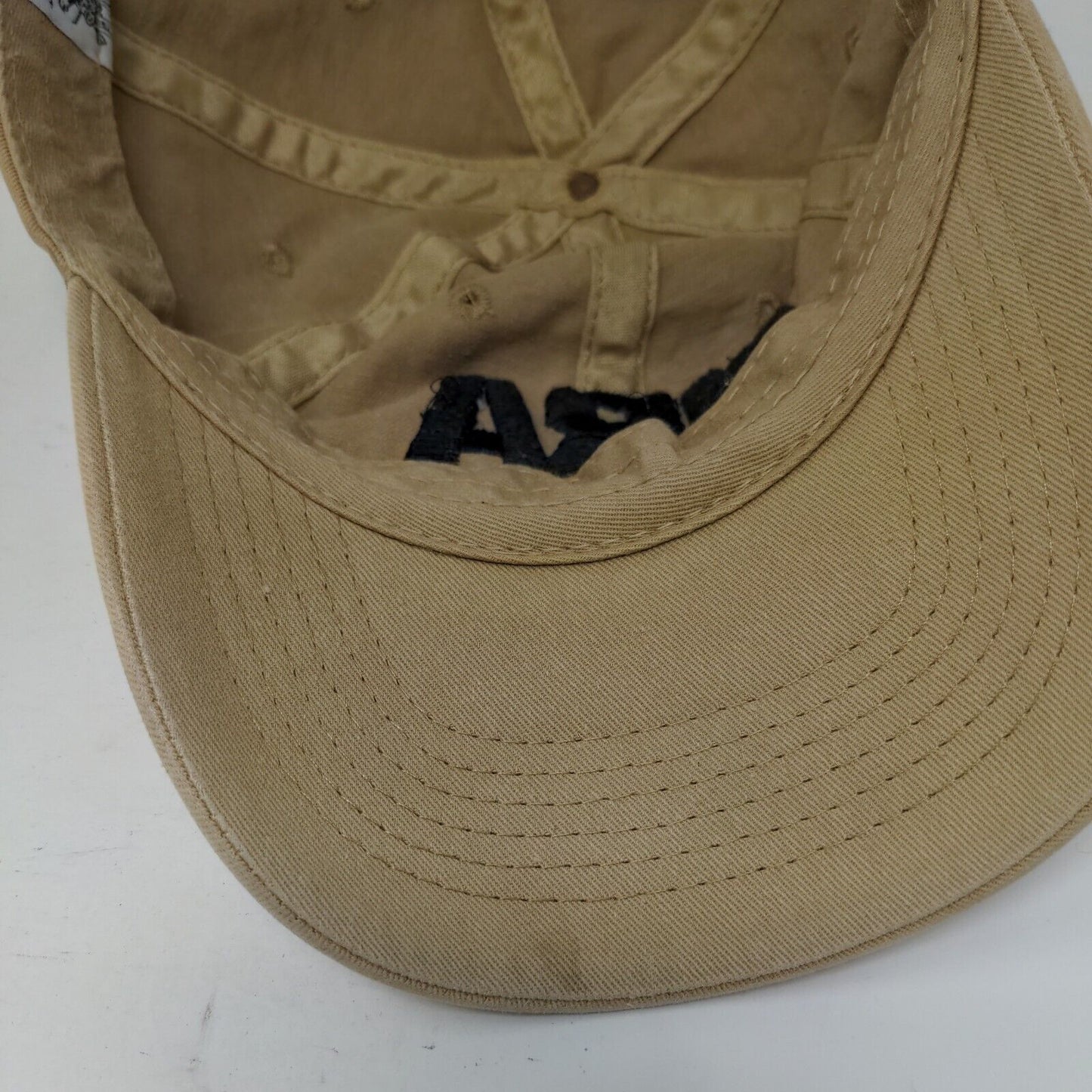 NRA Strapback Hat Tan One Size Embroidered Institute For Legislative Action
