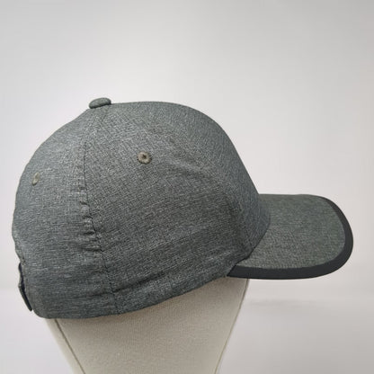 OGIO Baseball Cap Gray OSFM FNT Idaho Embroidery Strapback Heathered Logo Hat