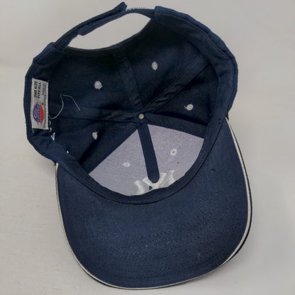 New York Yankees City Hunter Strapback Hat Blue OSFA Embroidered OSFA MLB
