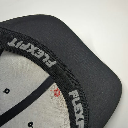 Sport-Tek Baseball Cap Black White Red Gray M Flexfit Elastic Performance hat