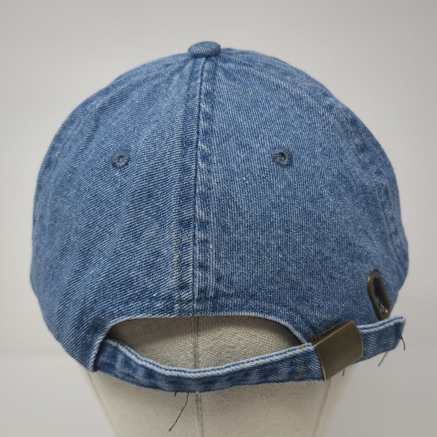 Pine Tree Slideback Baseball Cap Blue One Size Adjustable Embroidered Eckos