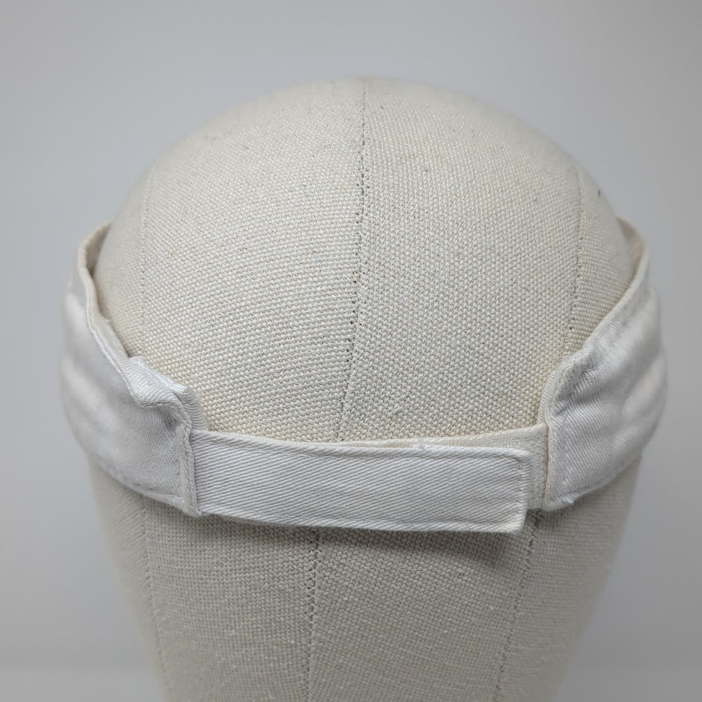 PHS Sun Visor Hat White One Size Adjustable Embroidered Lightweight Sportsman