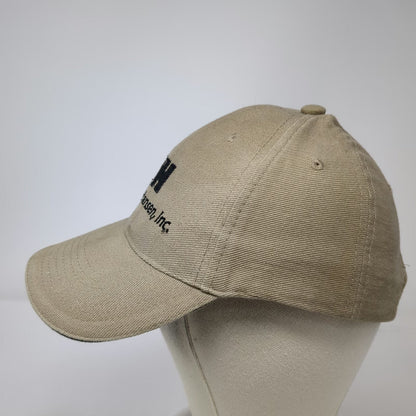 Mohr's Baseball Cap Brown One Size Stillwell-Hansen Inc Logo Slideback Hat