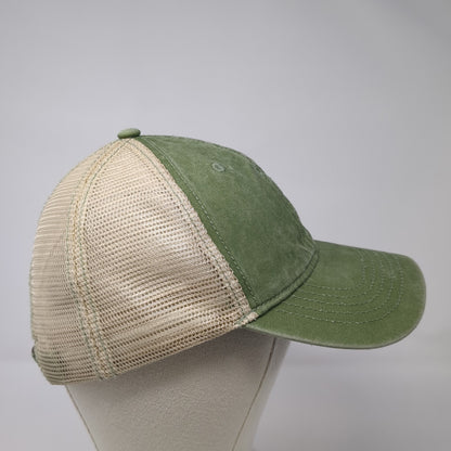 Unbranded Slideback Trucker Hat Terrace Green One Size Mesh Back Blank
