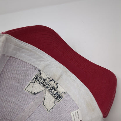 Middleton Snapback Trucker Hat Red OS Adjustable Mesh Back Pacific Headwear