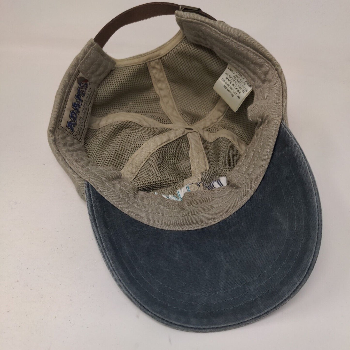 APG Electric Fishing Team Slideback Hat Tan One Size Adjustable Embroidered