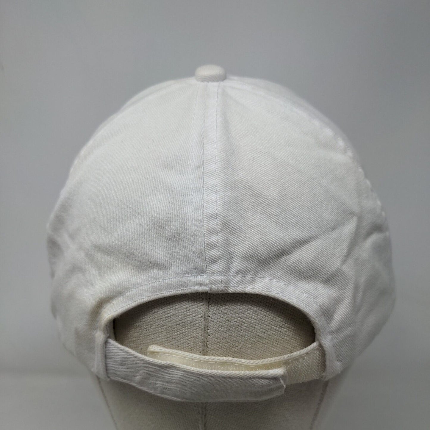 Ping Strapback Hat White One Size Adjustable Embroidered 6 Panel Nissin Cap