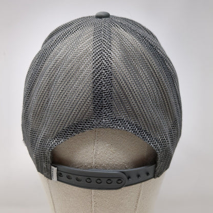 O'Neill Love Trip Snapback Trucker Hat Gray OSFA Mesh Back Adjustable