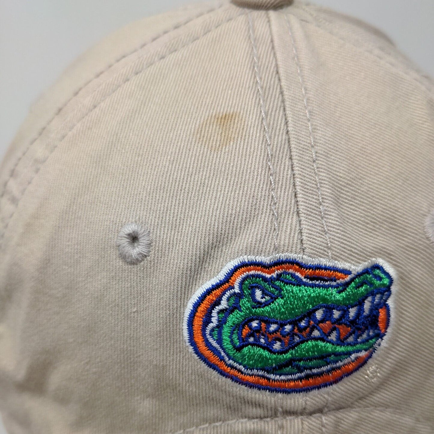 Florida Gators Slideback Hat Tan OSFA Embroidered Logo NCAA Top of the World