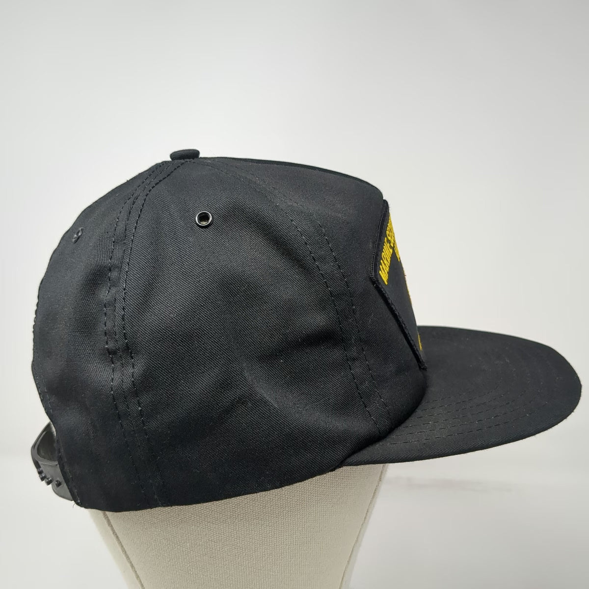 Northstar Snapback Hat Black One Size USMC Marine Security Guard Detachment Chad