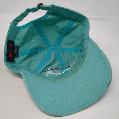 OTTO Baseball Cap Blue One Size Adjustable Maui Hawaii Slack Key Show Hat