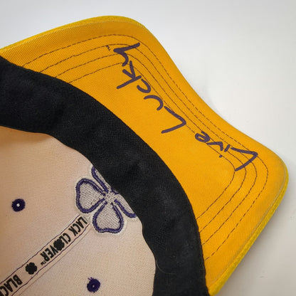Black Clover Baseball Cap Yellow XL Eldorado Hotel Casino Reno Live Lucky Hat