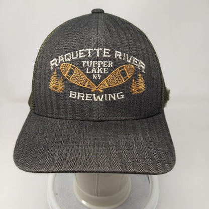 Raquette River Brewing Tupper Lake NY Trucker Hat Multi OSFA Mesh Back