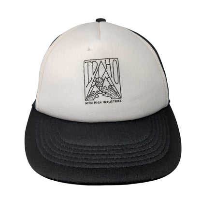 Idaho Mtn High Industries Trucker Hat Black One Size Mesh Back Hit Wear