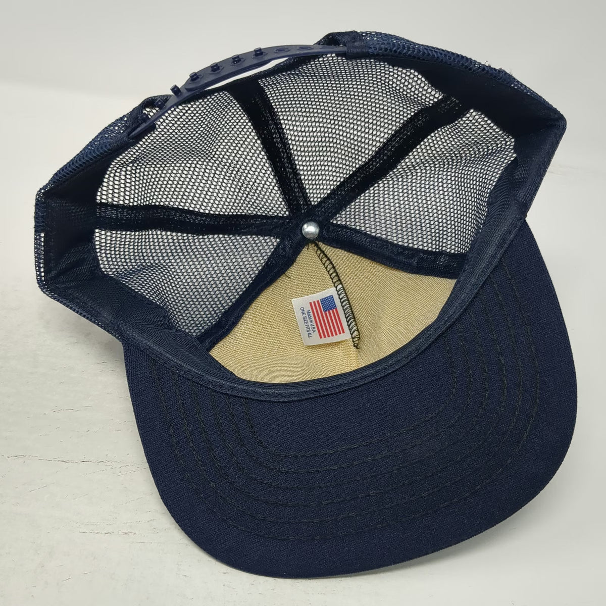Blue Trucker Hat One Size Retired This Is As Dressed Up As I Get Mesh USA Made
