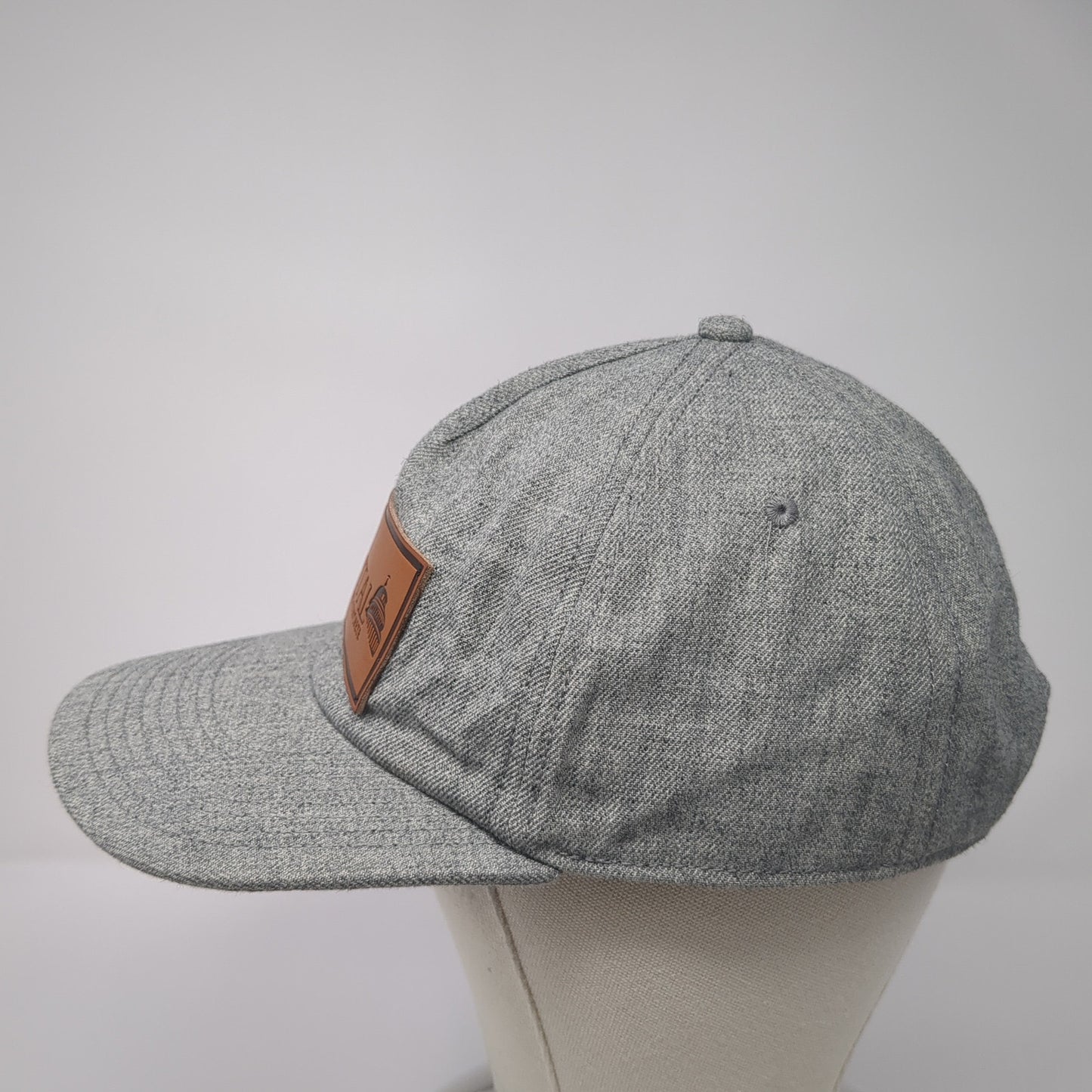Capital Ready Mix Concrete Snapback Hat Gray OS Adjustable Pacific Headwear